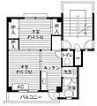 ビレッジハウス黒木2号棟5階2.8万円