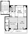 ビレッジハウス長内13階3.4万円