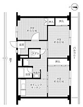 ビレッジハウス亀崎1号棟 0405 ｜ 愛知県半田市亀崎高根町２丁目20-7（賃貸マンション3DK・4階・57.96㎡） その2