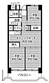 ビレッジハウス岐阜タワー11階4.4万円