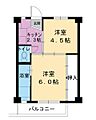 ビレッジハウス新在家2号棟1階4.5万円
