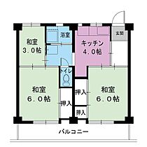 4階 / 3DK / 45.02㎡