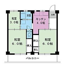 2階 / 3DK / 45.02㎡