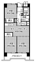 1階 / 3DK / 58.54㎡