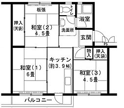 🉐敷金礼金0円！🉐ビレッジハウス志染13号棟