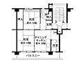 鳴滝団地10号棟4階2.0万円