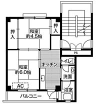 5階 / 2K / 33.61㎡