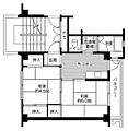 ビレッジハウス行松1号棟4階3.7万円