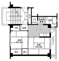 4階 / 2K / 33.54㎡