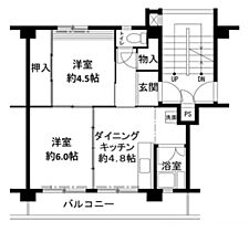 1階 / 2DK / 37.09㎡