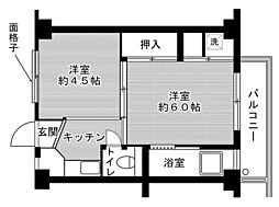 ビレッジハウス西町4号棟 2階