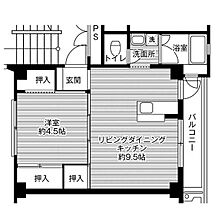 ビレッジハウス太子2号棟 0304 ｜ 兵庫県揖保郡太子町福地700（賃貸マンション1LDK・3階・33.51㎡） その2