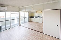 ビレッジハウス北山手2号棟 0506 5階3DKのリビング/ダイニング