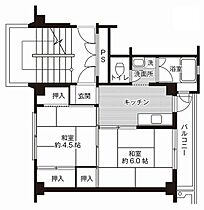 2階 / 2K / 33.54㎡