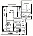 ビレッジハウス白枝2号棟5階3.2万円