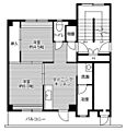 ビレッジハウス馬場1号棟1階3.5万円