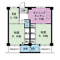3階 / 3DK / 49.27㎡