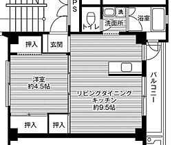 5階 / 1LDK / 33.54㎡