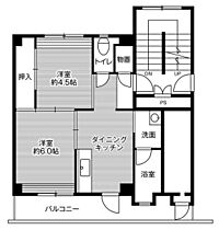 3階 / 2DK / 38.06㎡