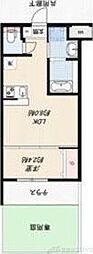 リアコート千里2 NORTH 1LDKの間取図画像