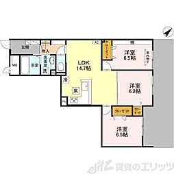 La Grand Suito 3LDKの間取図画像