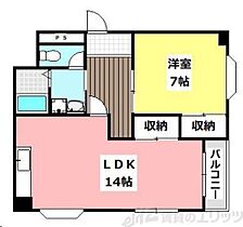 ダイヤモンドシティ 401 ｜ 大阪府茨木市小柳町1-31（賃貸マンション1LDK・4階・51.00㎡） その2