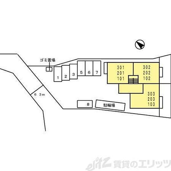 Lumiere太田 202｜大阪府茨木市太田２丁目(賃貸アパート1LDK・2階・43.23㎡)の写真 その3