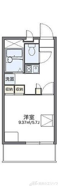 レオパレスイクセン3 306｜大阪府高槻市東五百住町３丁目(賃貸マンション1K・3階・20.28㎡)の写真 その2