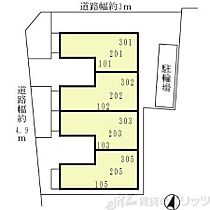 RED HOUSE WEST 203 ｜ 大阪府大阪市東淀川区西淡路３丁目10-3（賃貸アパート1LDK・2階・33.53㎡） その13