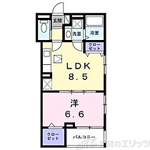 パーチェ　エテルノII 301 ｜ 大阪府吹田市南吹田１丁目3-20（賃貸アパート1LDK・3階・36.17㎡） その2