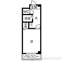 プチフラット千里山 203 ｜ 大阪府吹田市千里山東２丁目26-16（賃貸マンション1K・2階・19.17㎡） その2