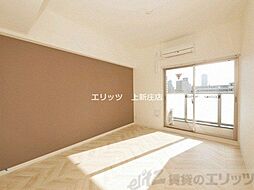 エグゼ天神橋 8階1Kのリビング/ダイニング