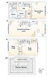 間取図画像 2SLDK
