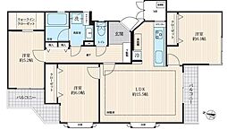 ライオンズマンション世田谷 3LDKの間取図画像
