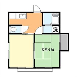 ハピネスアサカ 2階/201