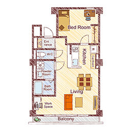 リルームス大津町(旧 つるみコーポ) 2階