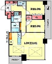 ブランズタワー梅田North  ｜ 大阪府大阪市北区豊崎3丁目（賃貸マンション2LDK・21階・82.09㎡） その2