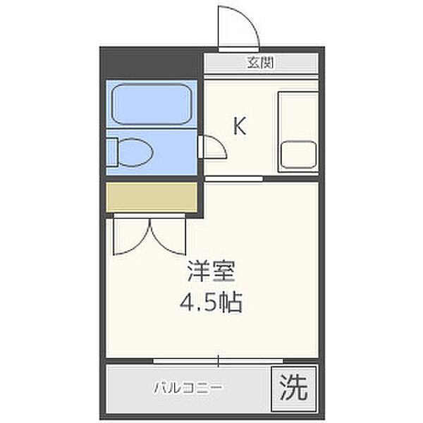 メゾン・ド・シュルヴィー ｜大阪府大阪市都島区都島北通2丁目(賃貸マンション1R・3階・13.91㎡)の写真 その2