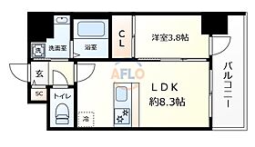 エスリードレジデンス梅田グランゲート  ｜ 大阪府大阪市北区豊崎6丁目（賃貸マンション1LDK・2階・32.17㎡） その2