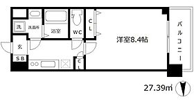 グランカーサ梅田北  ｜ 大阪府大阪市北区豊崎5丁目（賃貸マンション1K・13階・27.39㎡） その2