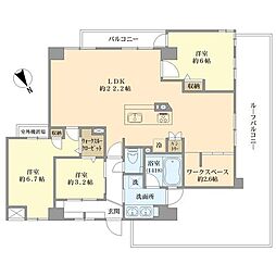 間取図画像 3SLDK