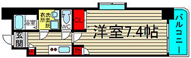クレール谷町  ｜ 大阪府大阪市中央区谷町7丁目2-6（賃貸マンション1K・9階・24.07㎡） その2