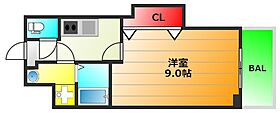 クラビス上町台  ｜ 大阪府大阪市中央区東平2丁目3-4（賃貸マンション1K・2階・26.59㎡） その2