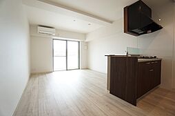 ヴィラDEGUCHI 3階ワンルームのリビング/ダイニング