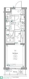 dips練馬春日町 1Kの間取図画像