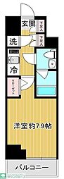 SHOKENレジデンス高島平1 1Kの間取図画像