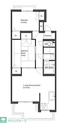 メゾン・カトレア 2LDKの間取図画像