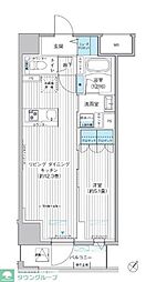 メゾン クロロ 1LDKの間取図画像