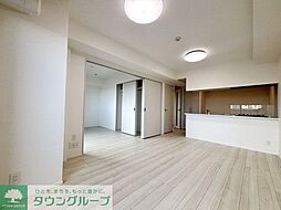 東武東上線 中板橋駅 徒歩5分の賃貸マンション 6階2SLDKのリビング/ダイニング