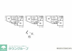 東京メトロ有楽町線 地下鉄成増駅 徒歩11分の賃貸アパート 1階1Kの間取り